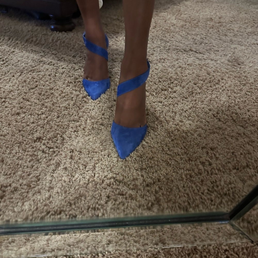 Vince Camuto Charlotte Royal Blue Pumps